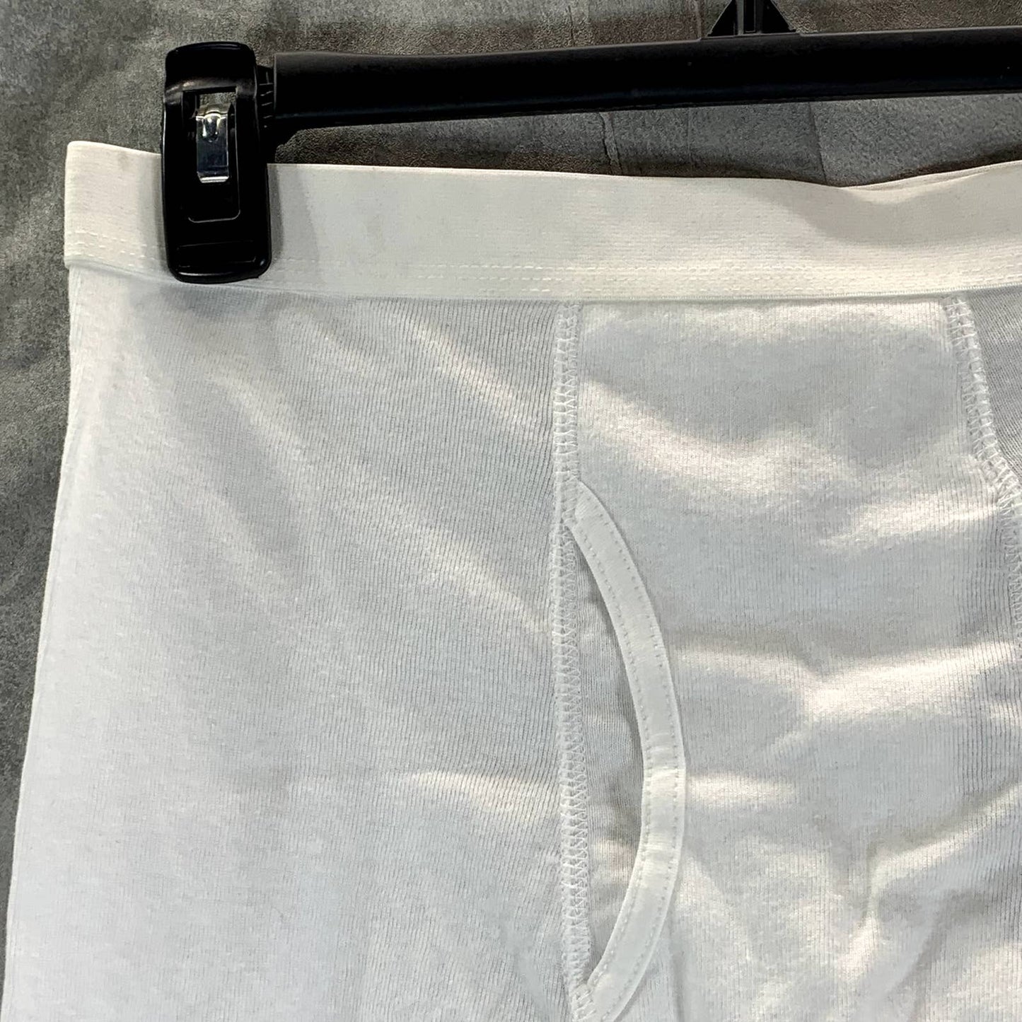 CLUB ROOM Men's Solid White 3-Piece Boxer Briefs SZ M
