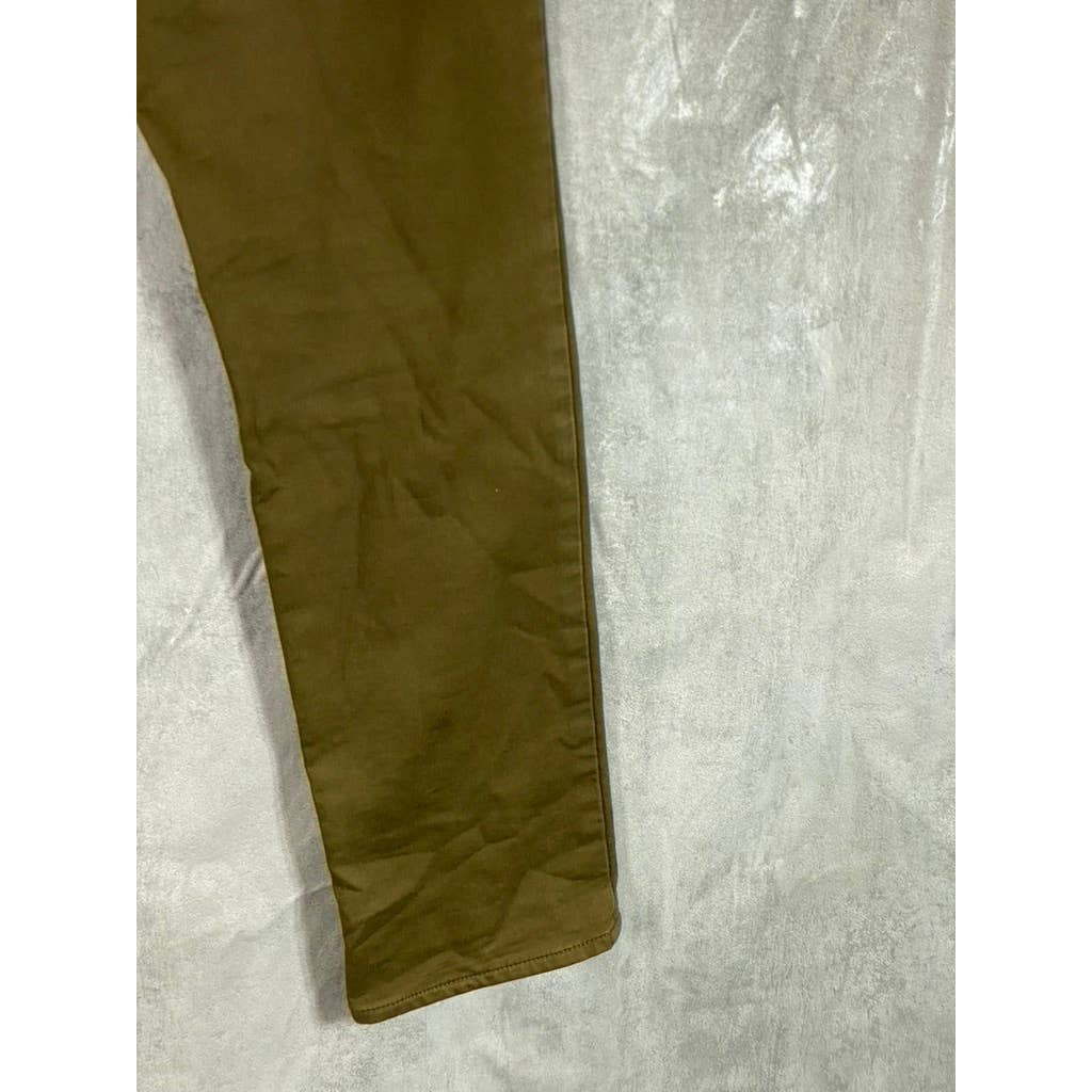 BANANA REPUBLIC Men's Whiskey Brown Slim Traveler 2.0 Pants SZ 32X32