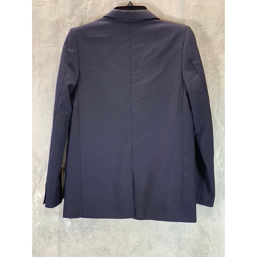 LANDS' END Boy's Navy Two-Button Blazer SZ 16