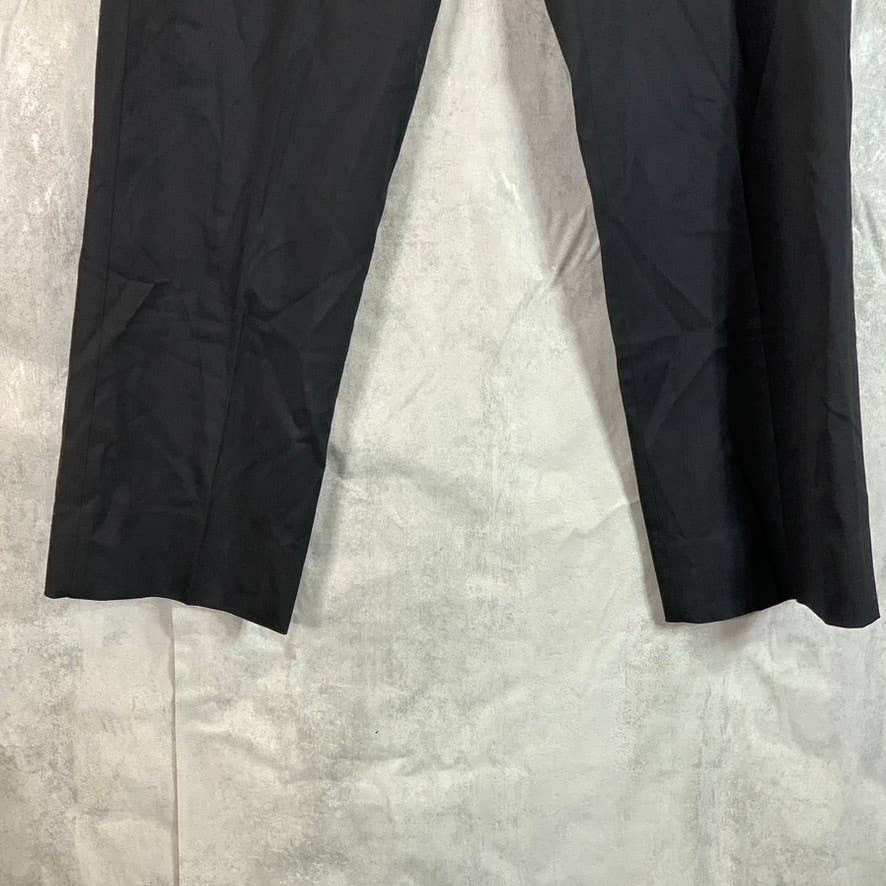 AYR Women's Black Solid Pleated Dress Pants SZ 6