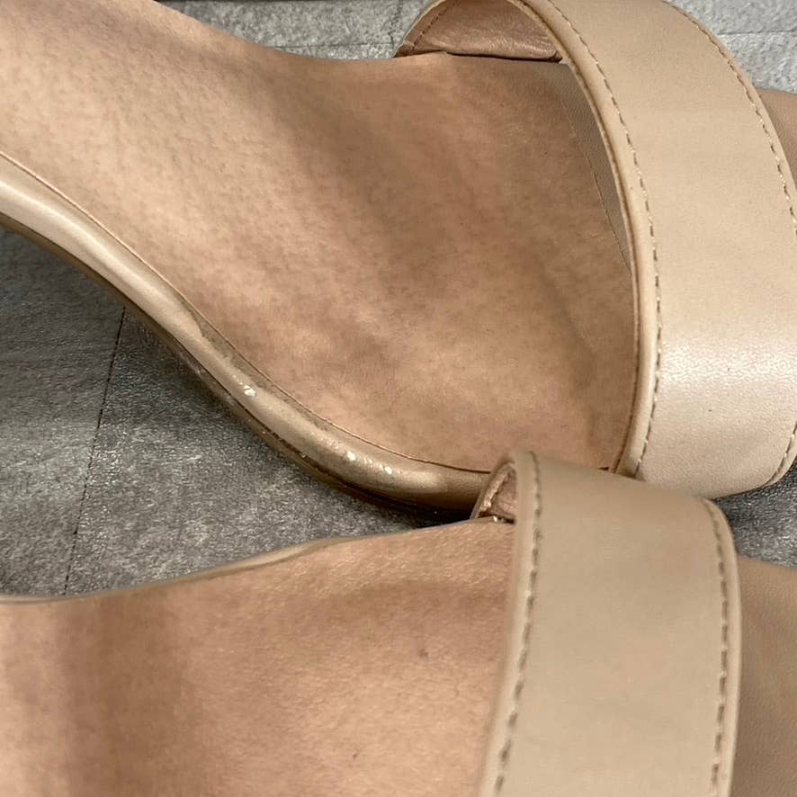 MADDEN GIRL Women's Blush Beella Round-Toe Ankle-Strap Block-Heel Sandals SZ 9