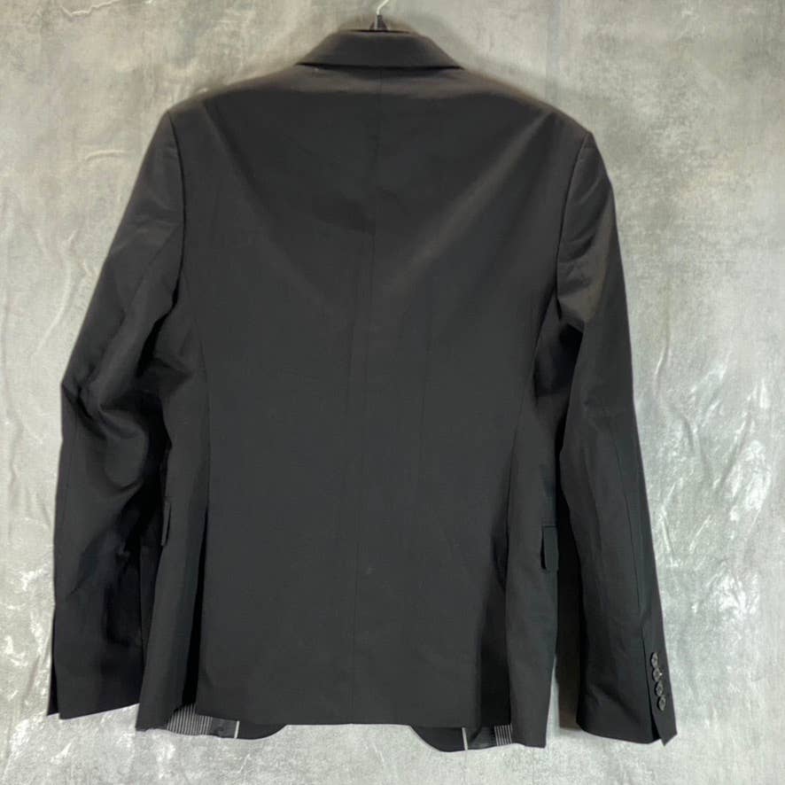 ZARA Men's Black Solid Two-Button Cool Comfort Lapel Collar Basic Blazer SZ 35