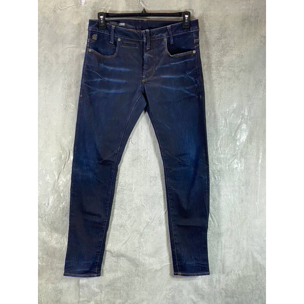 G-STAR RAW Men's Dark Aged D-Staq 5-Pocket Slim Jeans SZ 33X32
