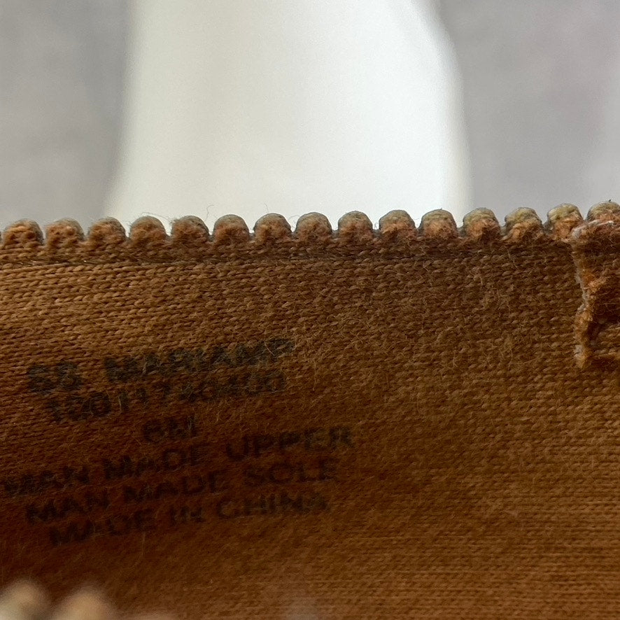 SUN+STONE Women's White Snake Embossed Miriam Round-Toe Slip-On Sneakers SZ 6