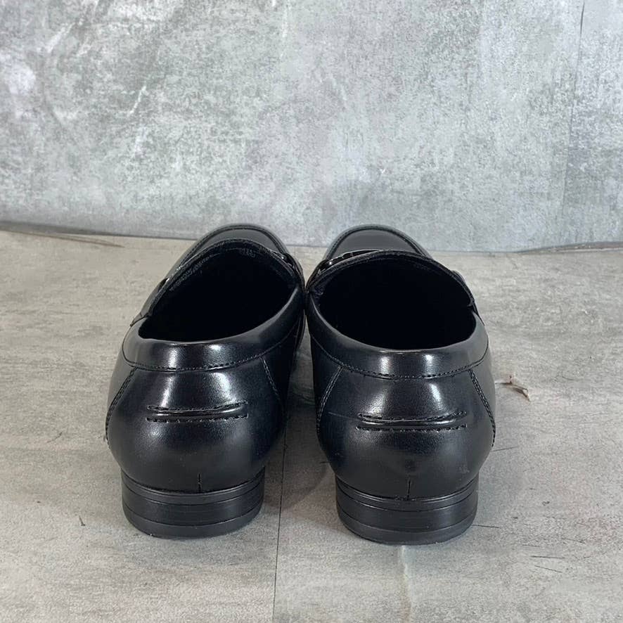ALFANI Men's Black Otis Bit Moc-Toe Slip-On Loafers SZ 11