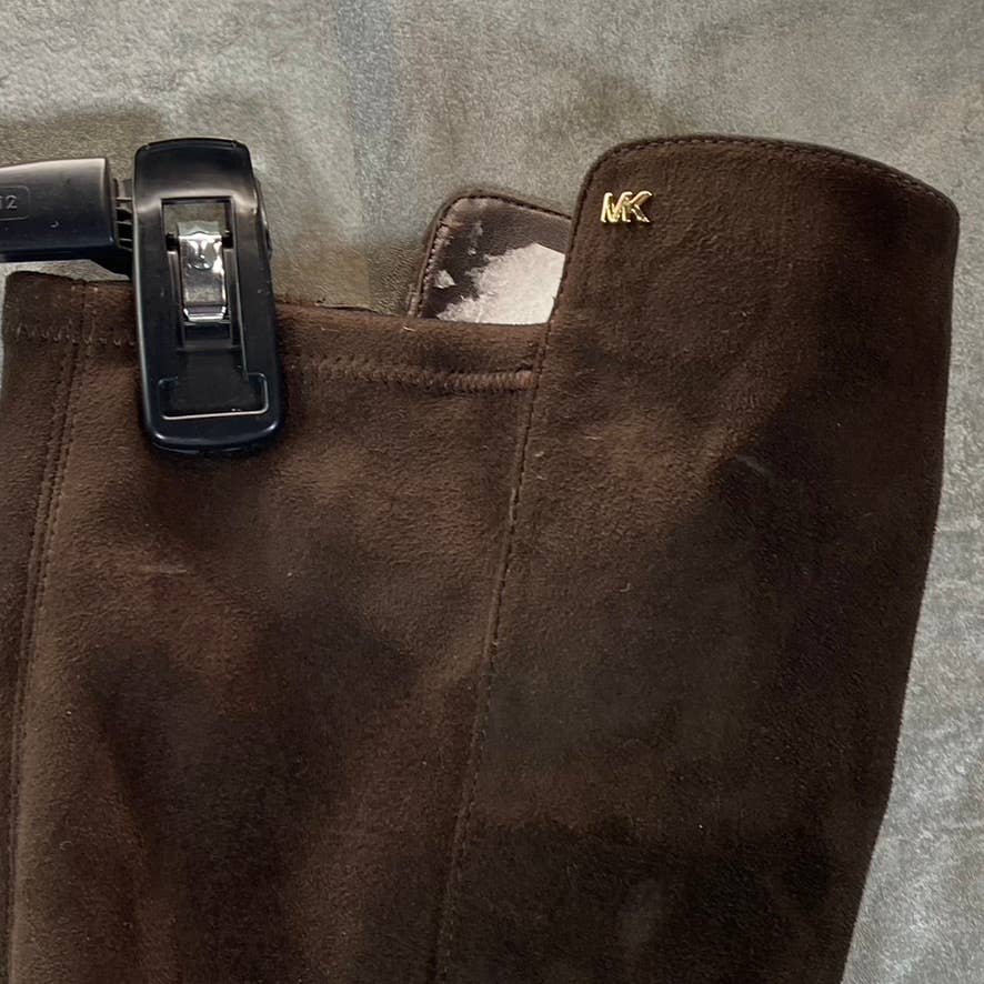 MICHAEL MICHAEL KORS Women's Brown Bromley Stretch Over-The-Knee Boots SZ 8