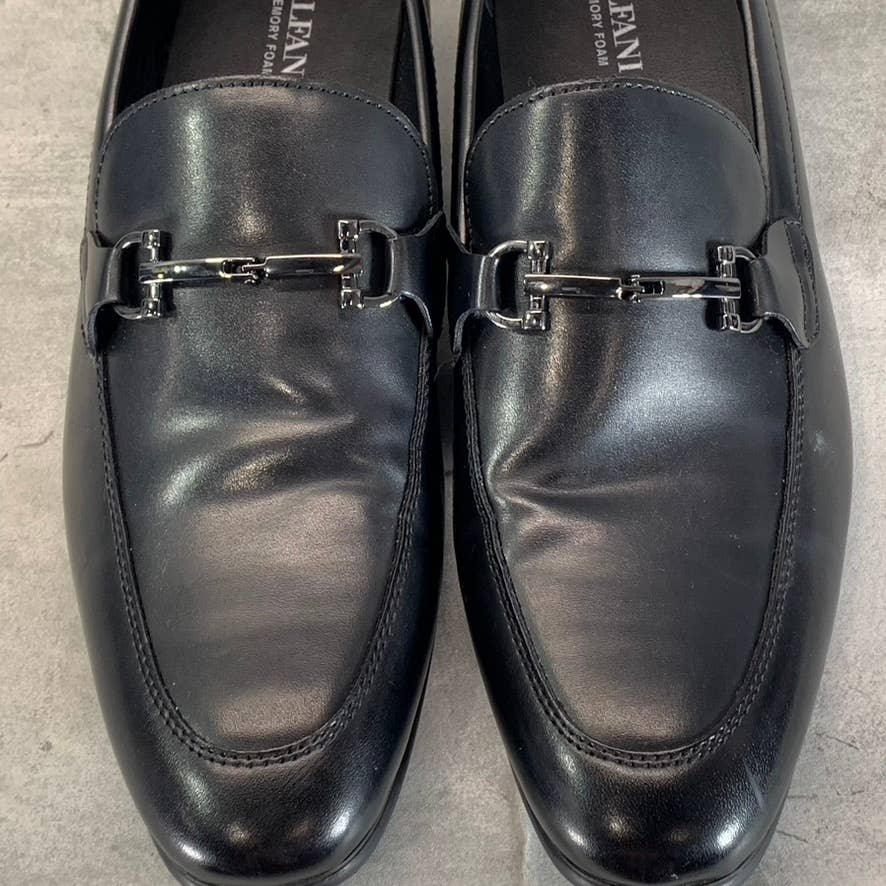 ALFANI Men's Black Otis Bit Moc-Toe Slip-On Loafers SZ 11