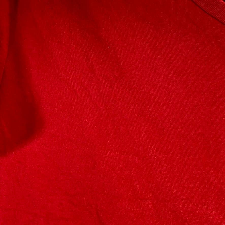GOODFELLOW & CO Men's Red V-Neck Lyndale Short-Sleeve T-Shirt SZ M