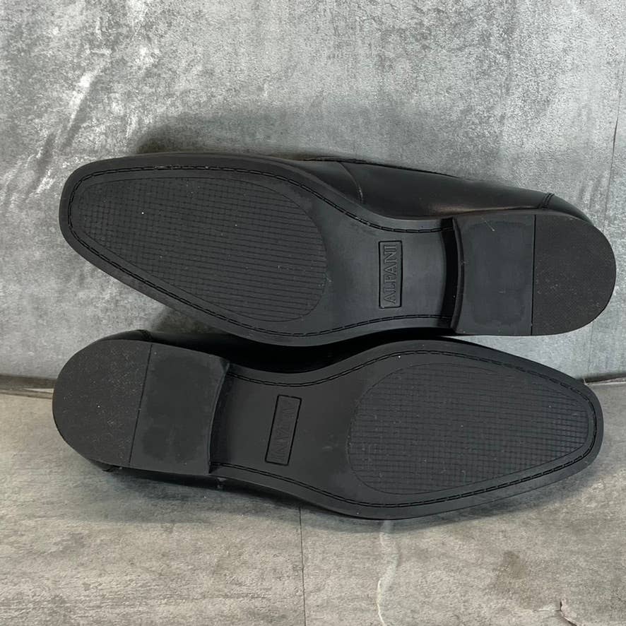 ALFANI Men's Black Otis Bit Moc-Toe Slip-On Loafers SZ 11