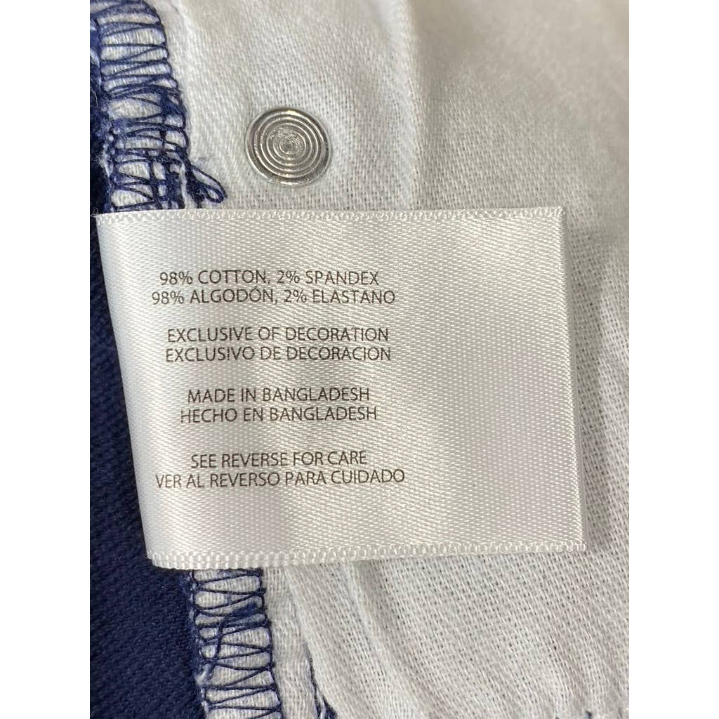 BANANA REPUBLIC Men's Navy Slim-Fit Chino Pants SZ 36X30