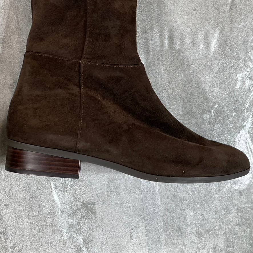 MICHAEL MICHAEL KORS Women's Brown Bromley Stretch Over-The-Knee Boots SZ 8