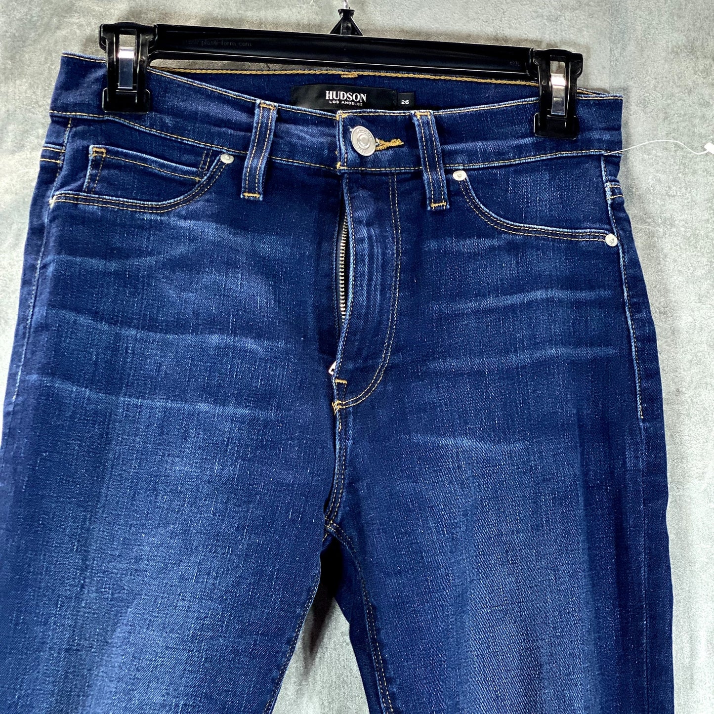 HUDSON Women's Flynn Barbara High-Rise Super Skinny Ankle Jeans SZ 26