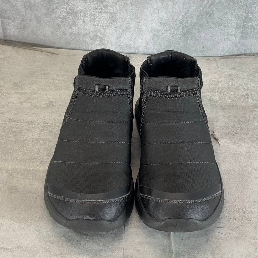 NUNN BUSH Men's Black Bushwacker Slip-On Ankle Boots SZ 9