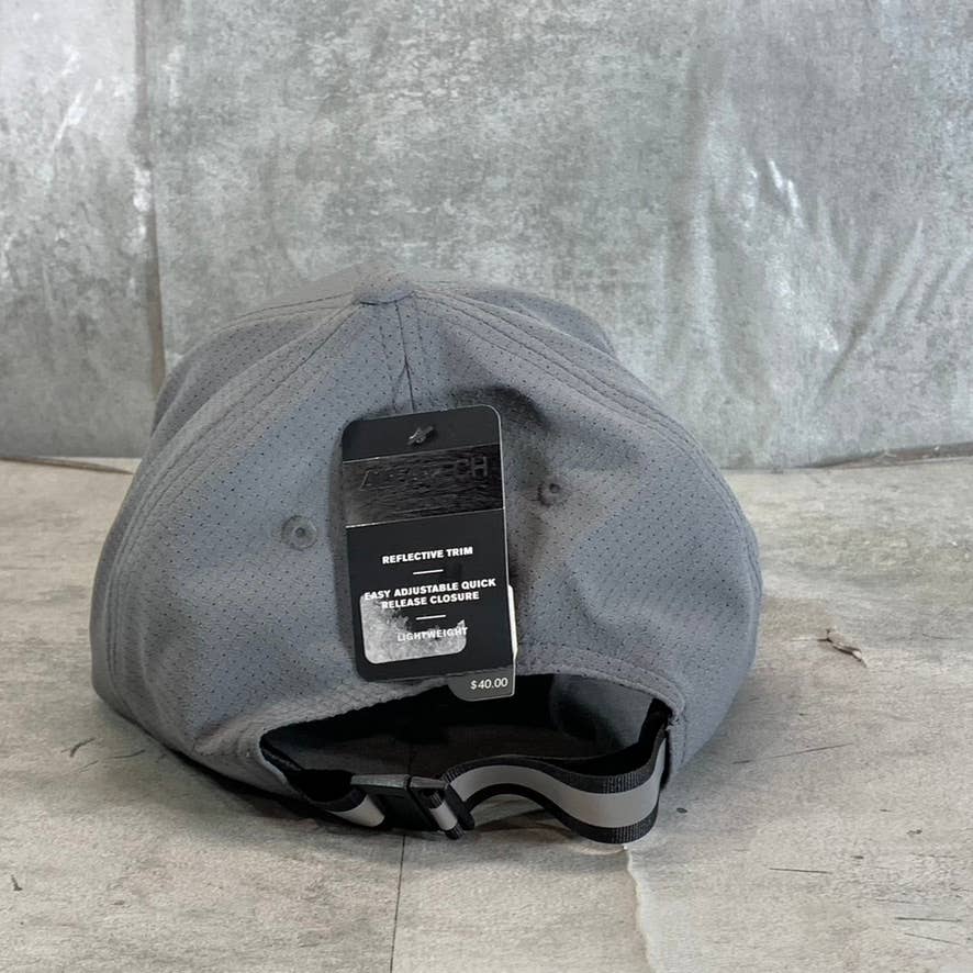 ALFANI Men's Alfa-tech Grey Reflective Trim Lightweight Baseball Cap SZ OS