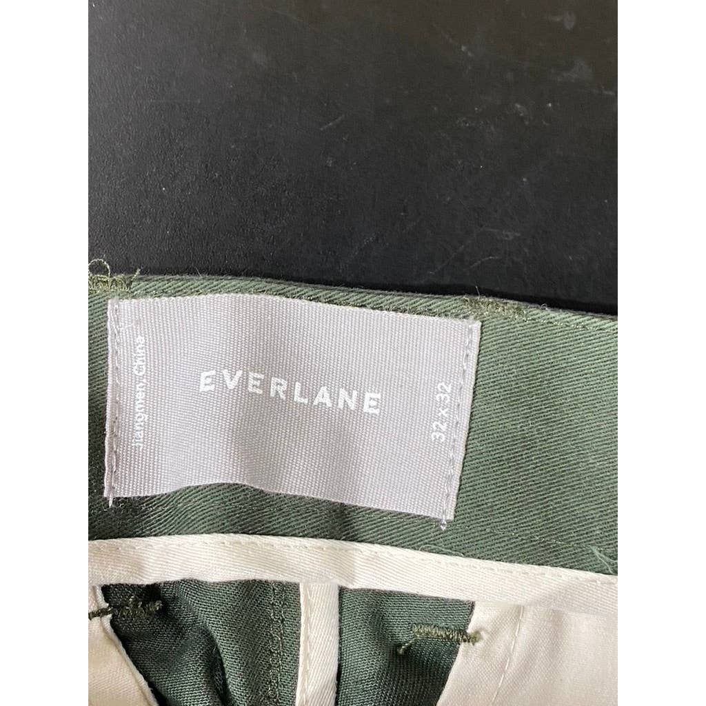 EVERLANE Men's Olive The Midweight Slim Chino Pants SZ 32X32