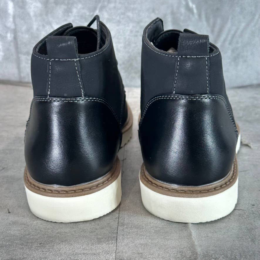NEW YORK & COMPANY Men's Black Hurley Lace-Up Chukka Boots SZ 9.5