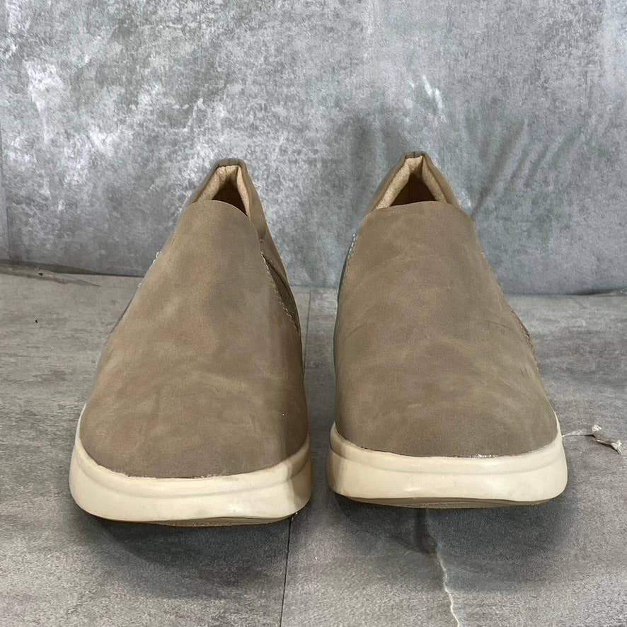 SOUL NATURALIZER Women's Wide Mushroom Brown Lyrie Slip-On Sneakers SZ 7W
