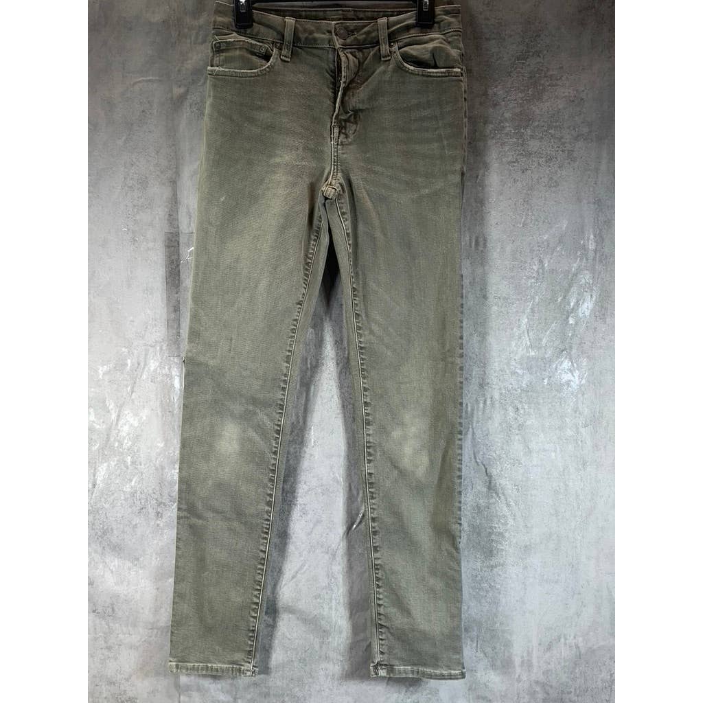 AMERICAN EAGLE Outfitters Men's Grey Skinny-Fit Jeans SZ 28x32