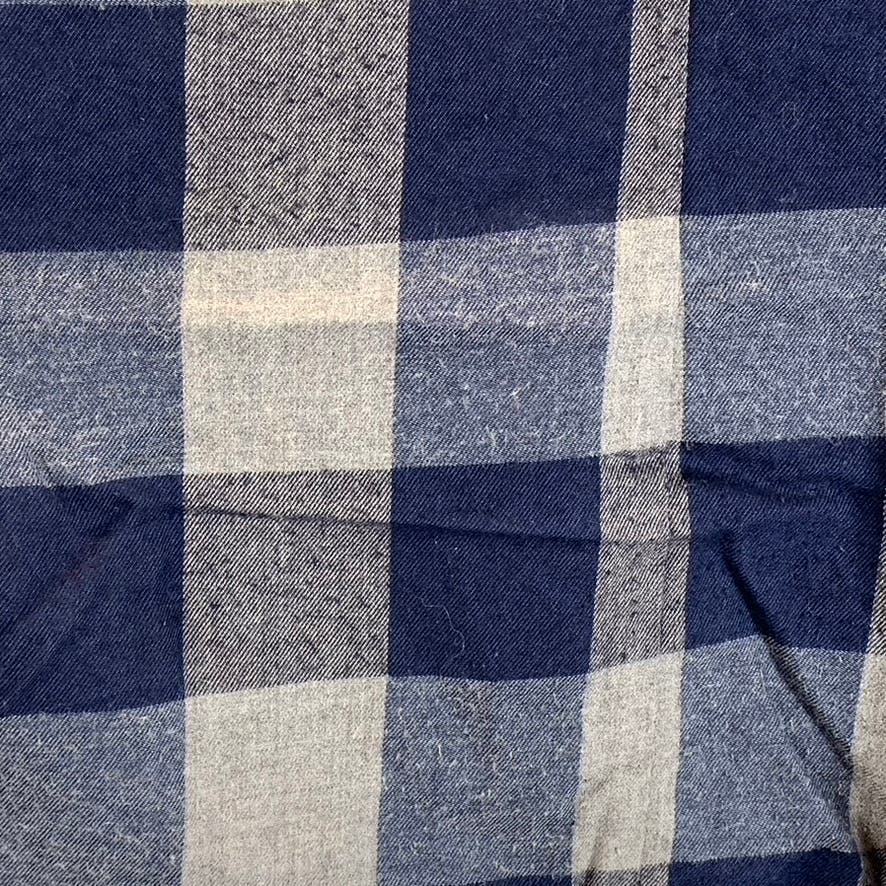 J.CREW The Perfect Shirt Women's Blue Plaid Classic Fit Button-Up Top SZ S
