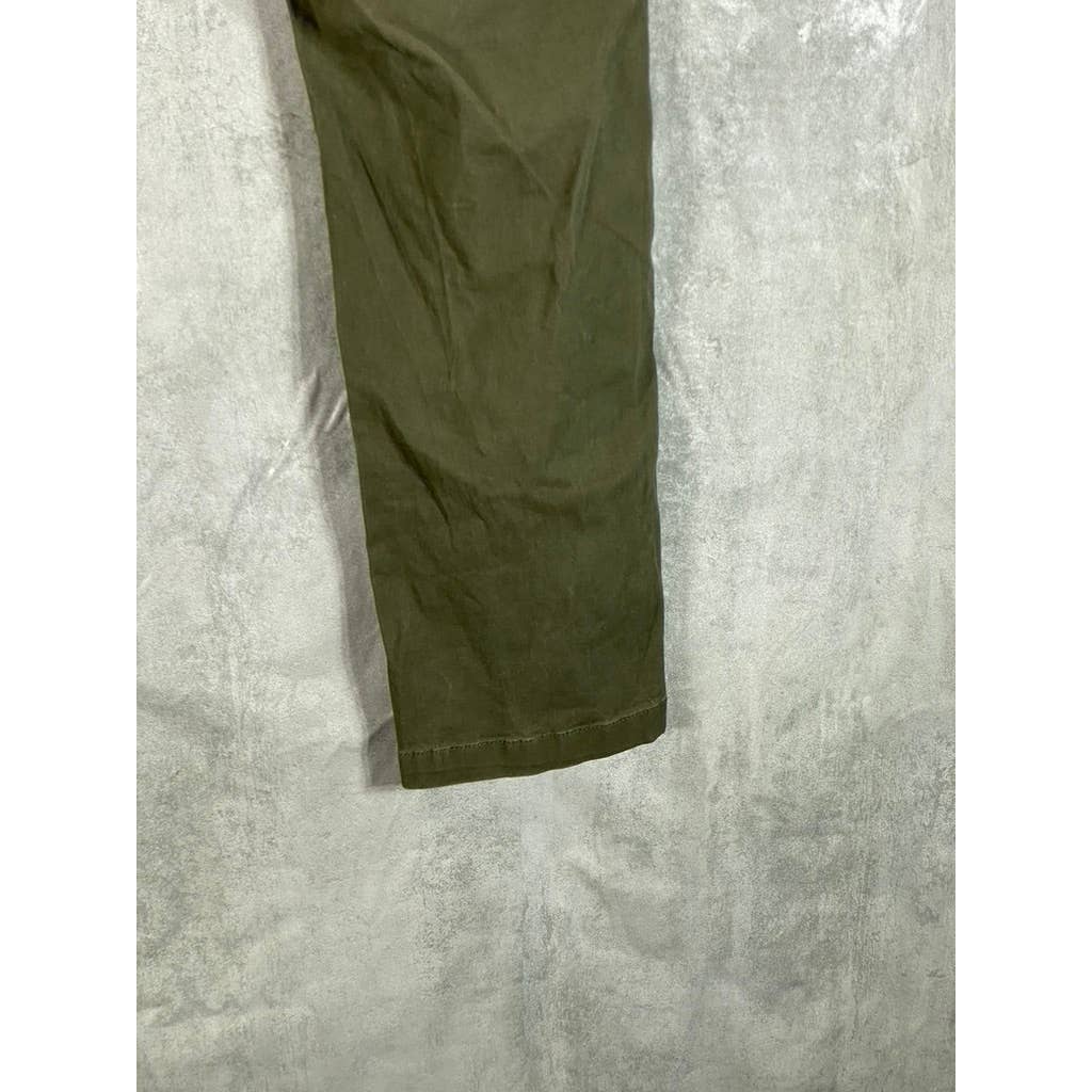 GOODFELLOW & CO Men's Paris Green Athletic-Fit Hennepin Chino Pants SZ 33X30