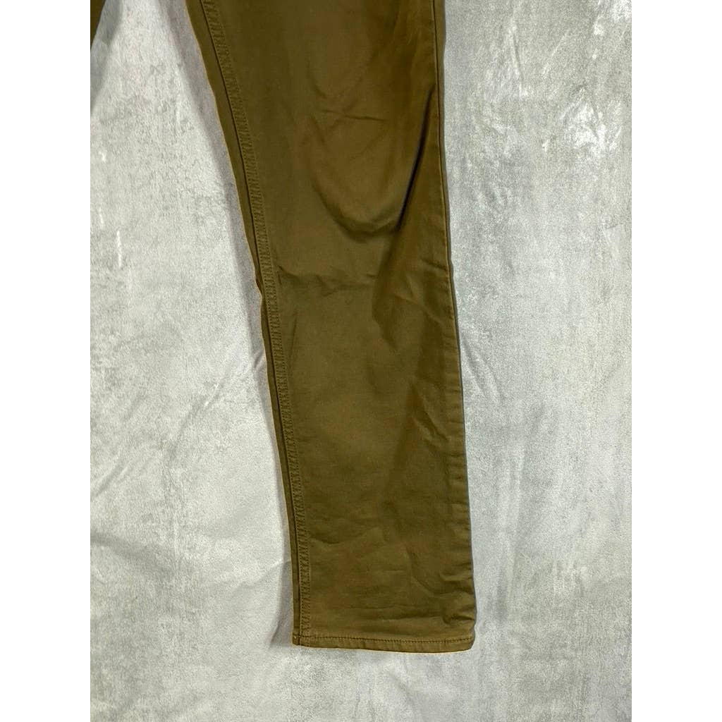 BANANA REPUBLIC Men's Whiskey Brown Slim Traveler 2.0 Pants SZ 32X32