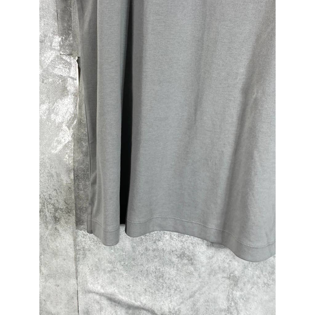 BANANA REPUBLIC Men's Gray Luxe Touch Crewneck Short Sleeve T-Shirt SZ XL