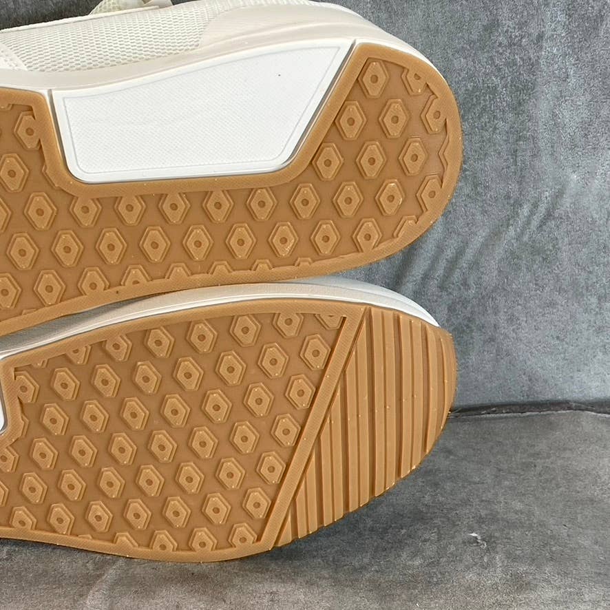 RESERVED FOOTWEAR NEW YORK Men's White The Chantrey Lace-Up Sneakers SZ 10.5