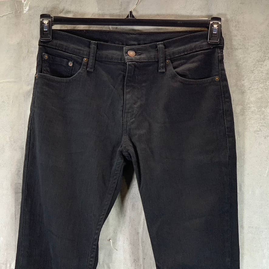 LEVI'S Men's Black 511 Flex Slim-Fit Stretch Jeans SZ 30X30