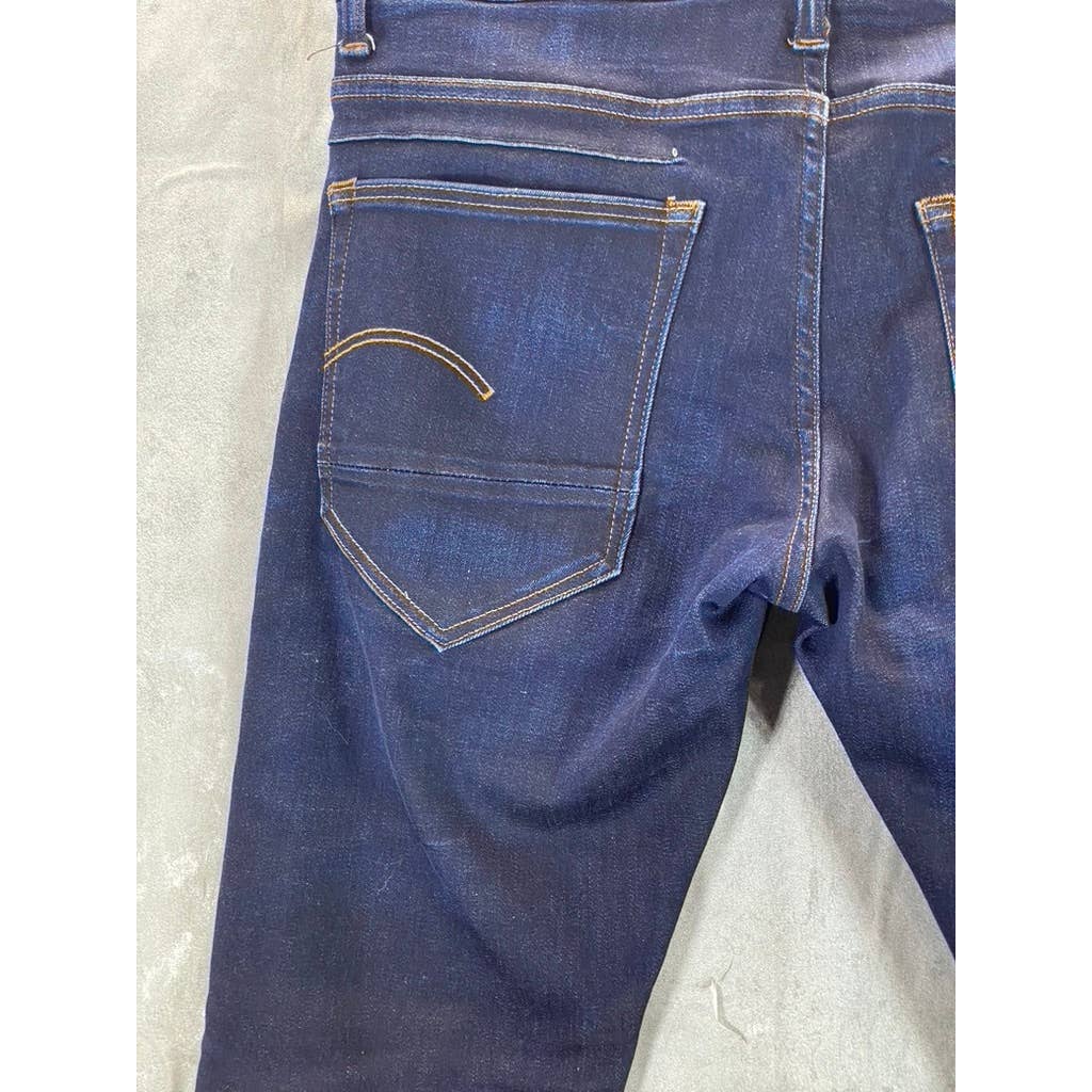 G-STAR RAW Men's Dark Aged D-Staq 5-Pocket Slim Jeans SZ 33X32