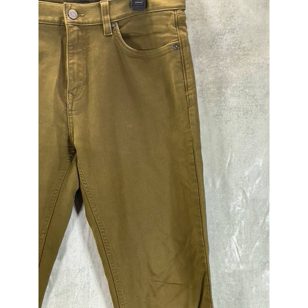 BANANA REPUBLIC Men's Whiskey Brown Slim Traveler 2.0 Pants SZ 32X32