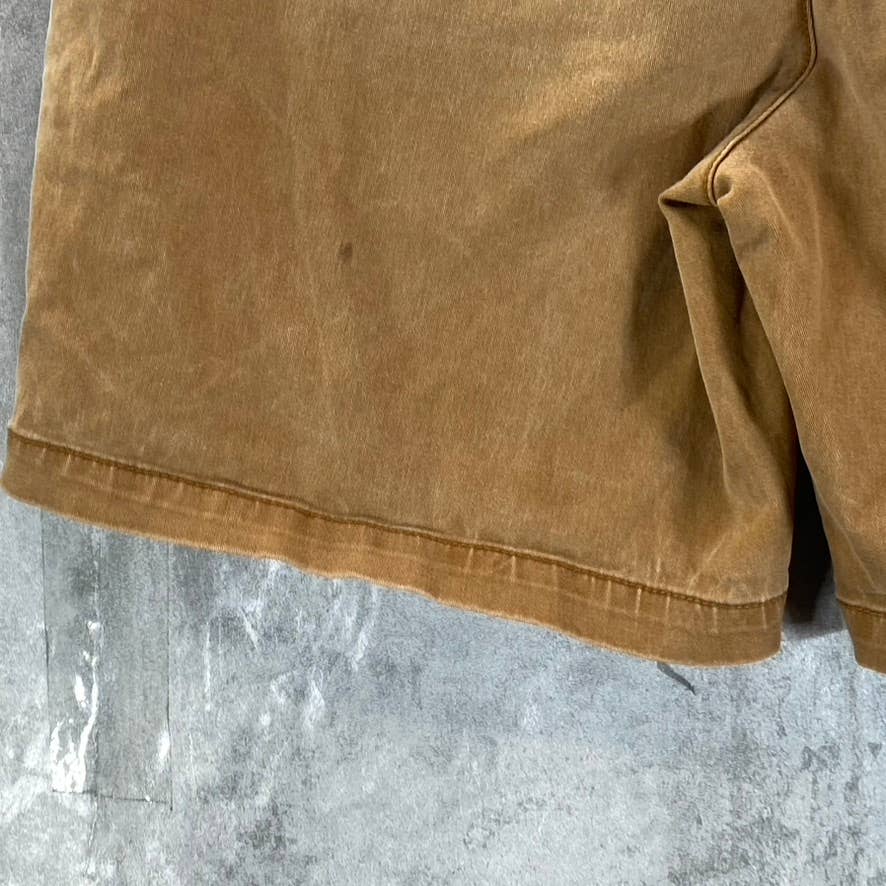 URBAN OUTFITTERS Men's Tan Flat Front Shorts SZ 30