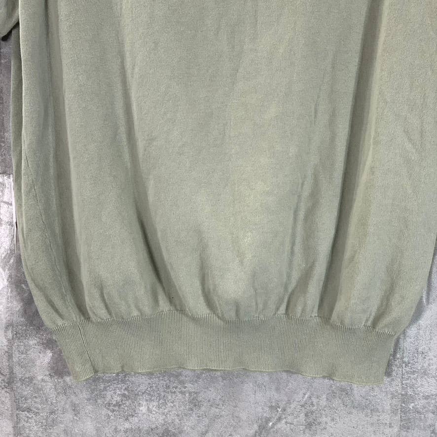 BOGLIOLI MILANO Men's Green Cotton Short Sleeve Polo Shirt SZ M