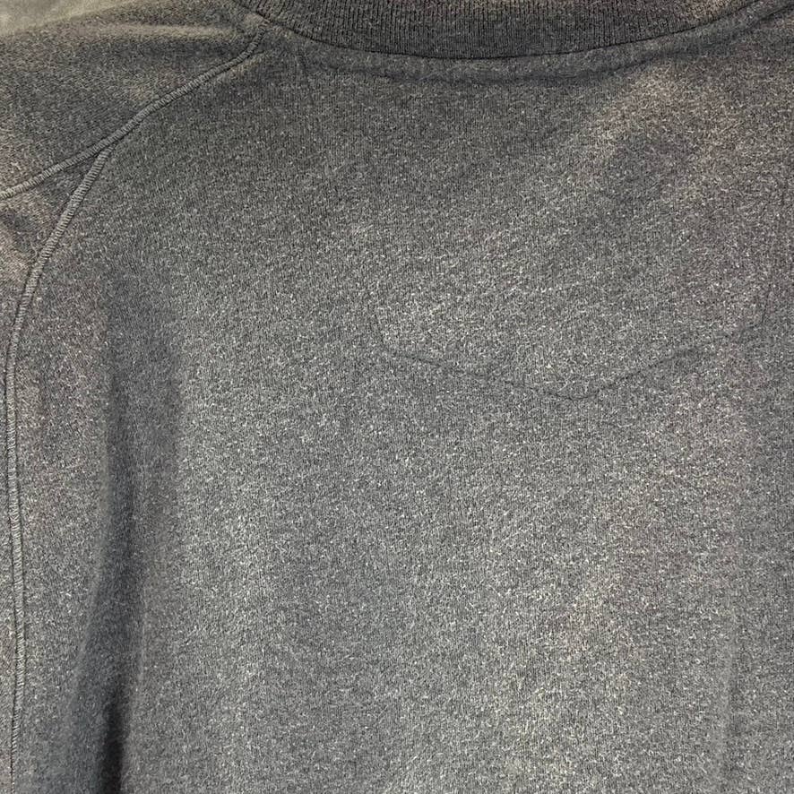ROBERT GRAHAM Men's Gray Classic-Fit Quarter-Zip Pullover Sweater SZ XL