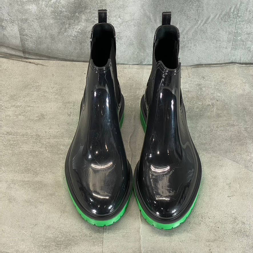 INC INTERNATIONAL CONCEPTS Women's Black Rylien Round-Toe Pull-On Rain Boot SZ11