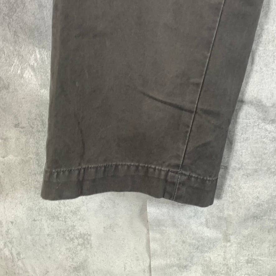 BANANA REPUBLIC Men's Gray Straight-Fit Emerson Stretch Chino Pants SZ 33X32