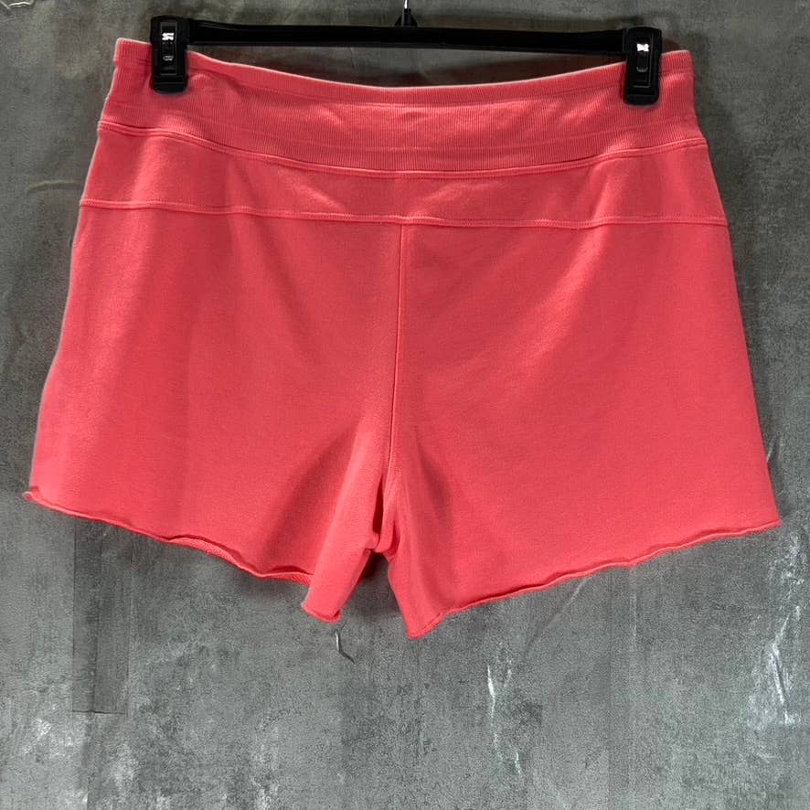 CALVIN KLEIN Performance Women's Raw-Hem Drawstring Shorts SZ XL