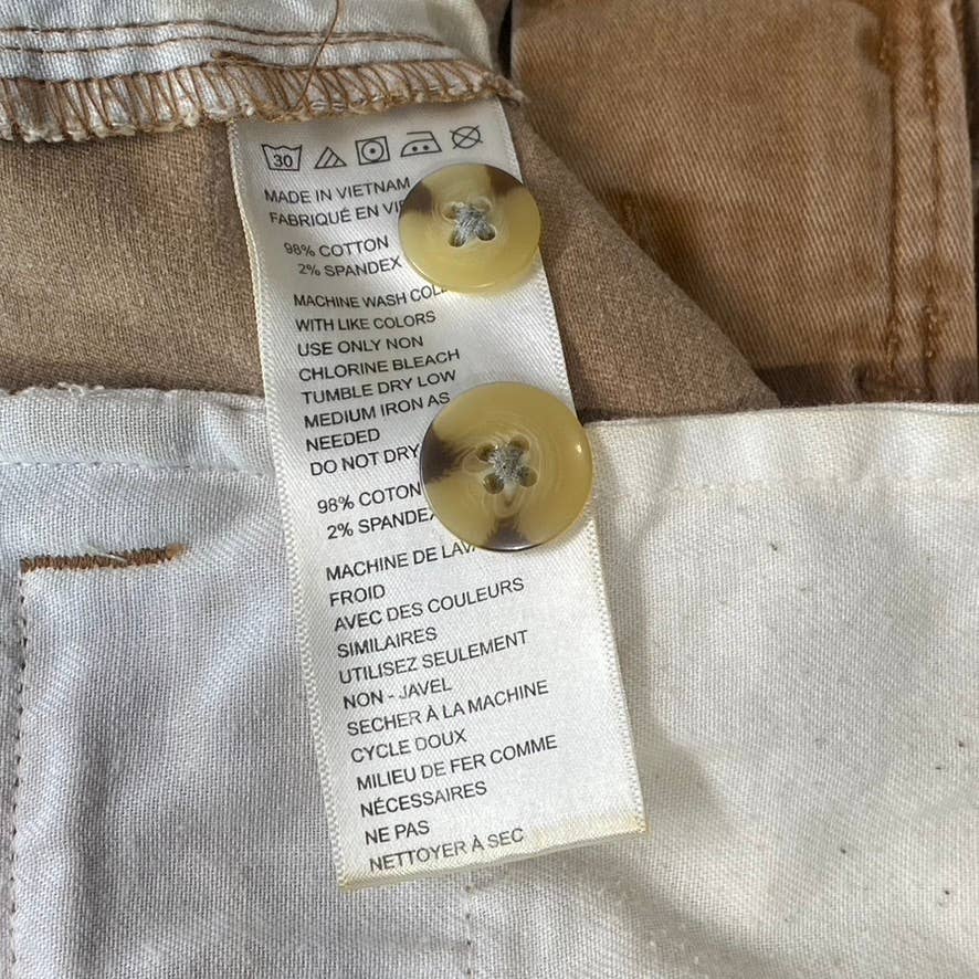 URBAN OUTFITTERS Men's Tan Flat Front Shorts SZ 30