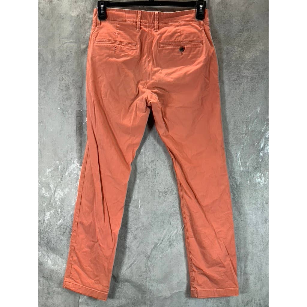 GOODFELLOW & CO Men's Coral Stone Slim-Fit Hennepin Chino Pants SZ 29X30