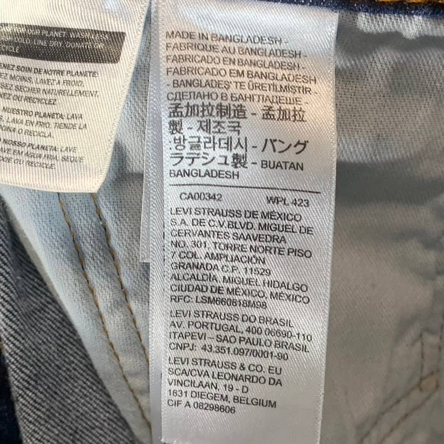 LEVI'S Men's Dark Hallow 512 Slim Taper Flex Denim Jeans SZ 36X34