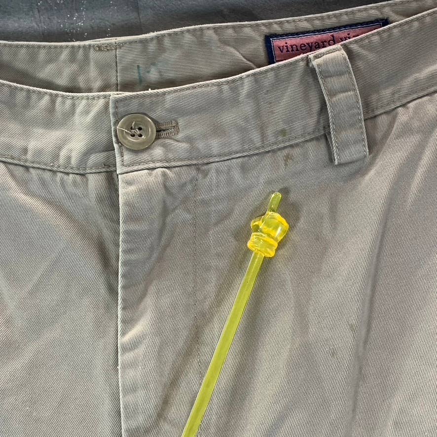 VINEYARD VINES Men's Tan Slim-Fit Collegiate Pants SZ 35X30
