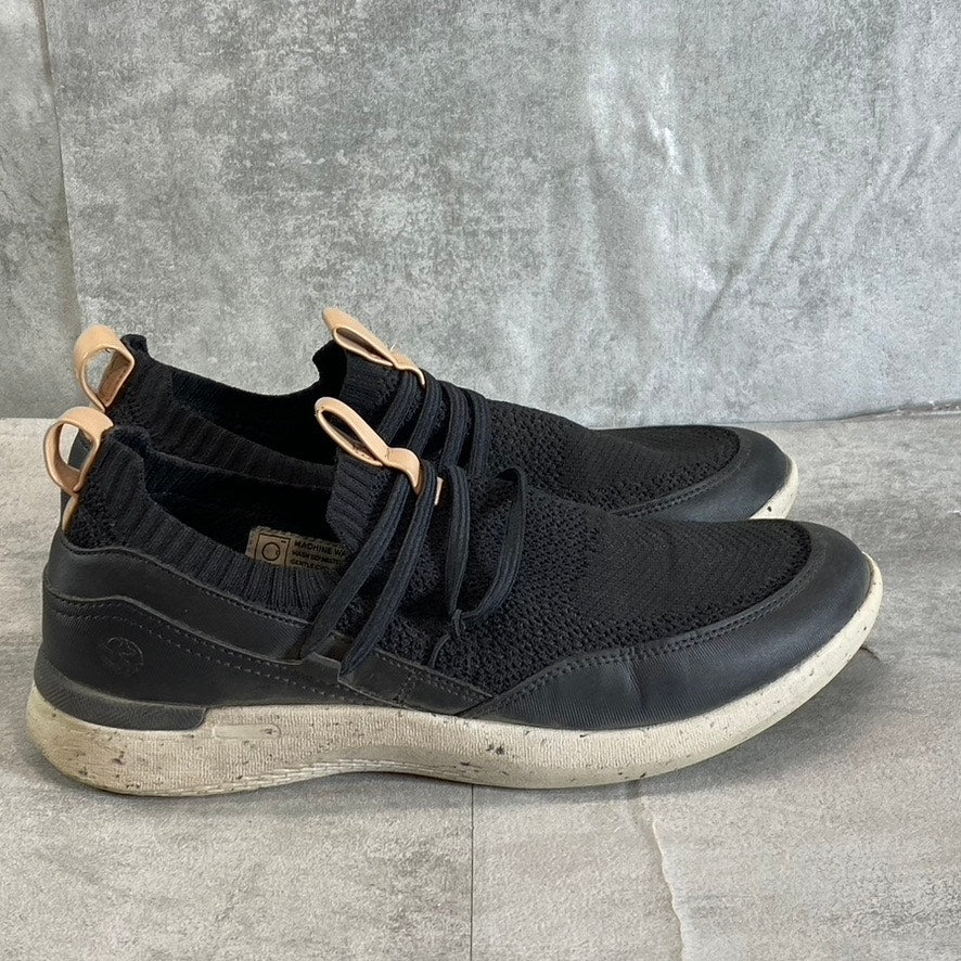 ROCKPORT Women's Black Knit TruFLEX Fly Washable Bungee Slip-On Sneakers SZ 8.5