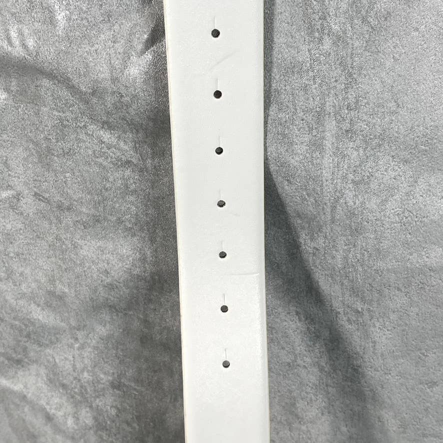 INC INTERNATIONAL CONCEPTS Women's White Double-Circle Bamboo-Buckle Belt SZ XL