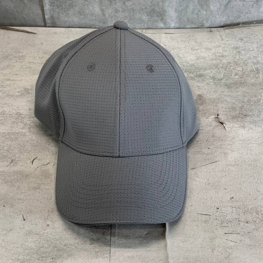 ALFANI Men's Alfa-tech Grey Reflective Trim Lightweight Baseball Cap SZ OS