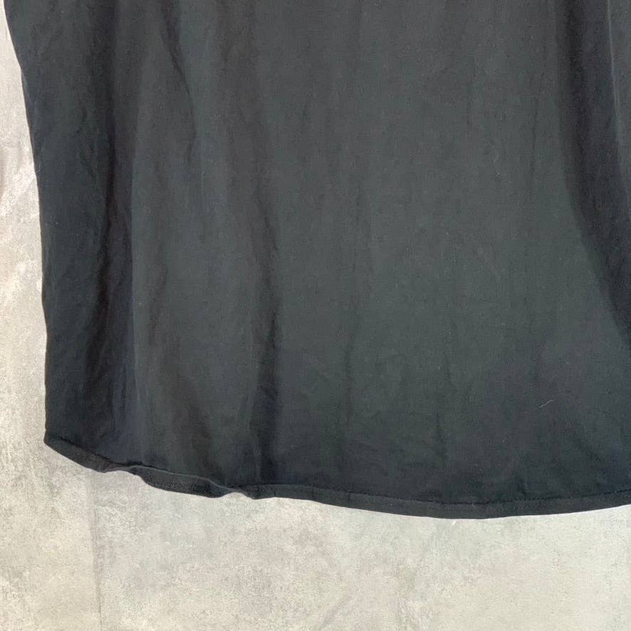 BOOHOOMAN Men's Black Oversized Man Official Car Graphic Crewneck T-Shirt SZ M