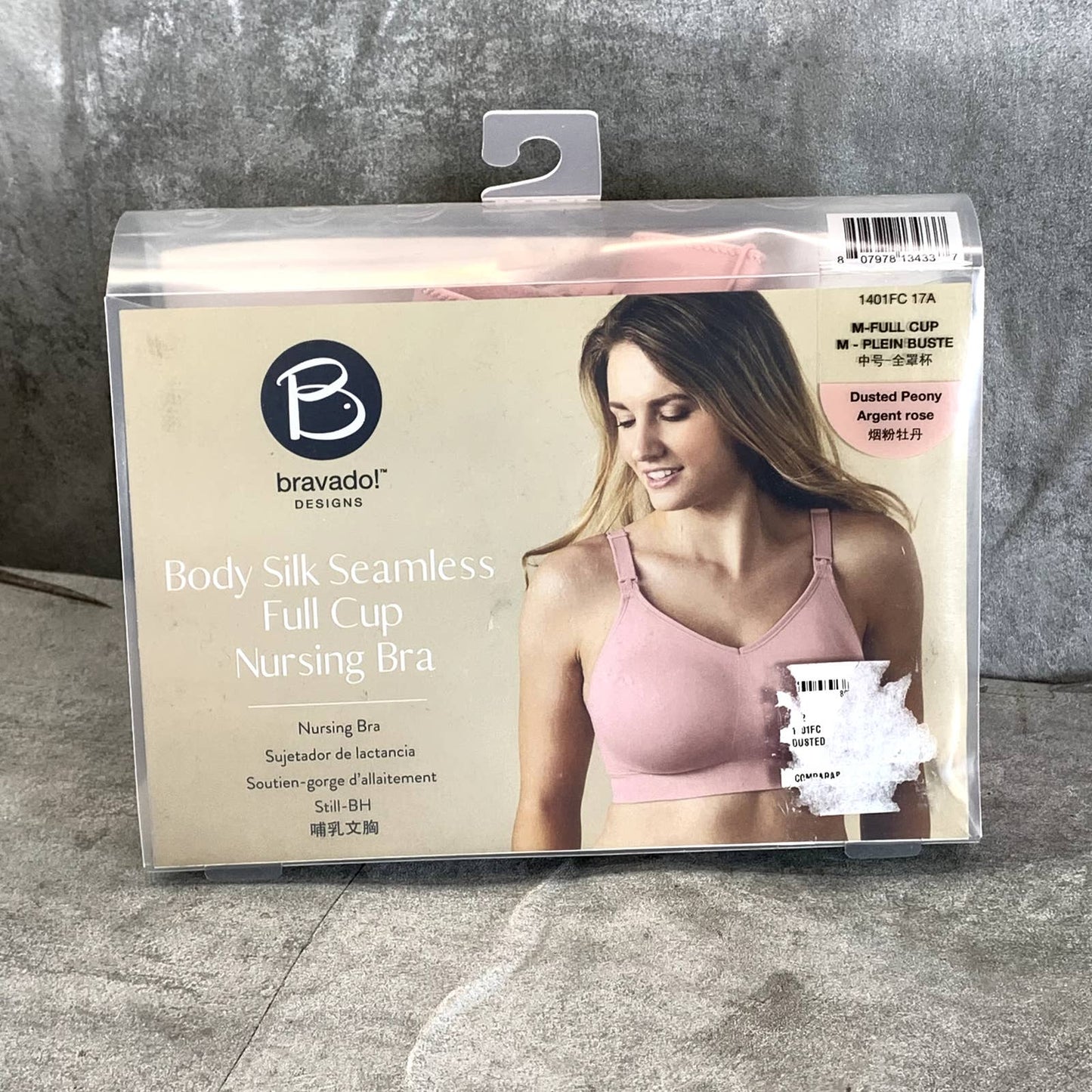 BRAVADO DESIGNS Women's Dusted Peony Body Silk Seamless Full Cup Nursing Bra SZM
