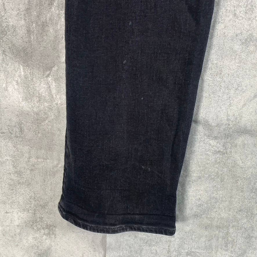 G-STAR RAW Men's Black 3301 Slim-Fit Jeans SZ 38X34