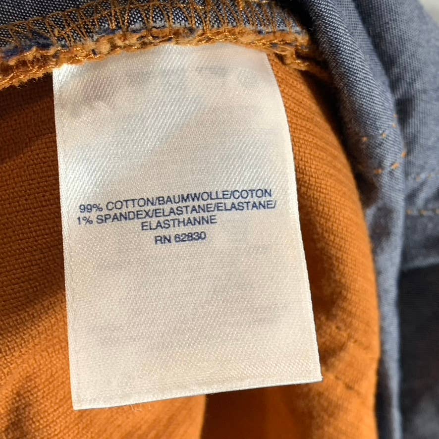 LANDS' END Men's Rust Traditional-Fit Comfort-Waist Corduroy Pants SZ 38