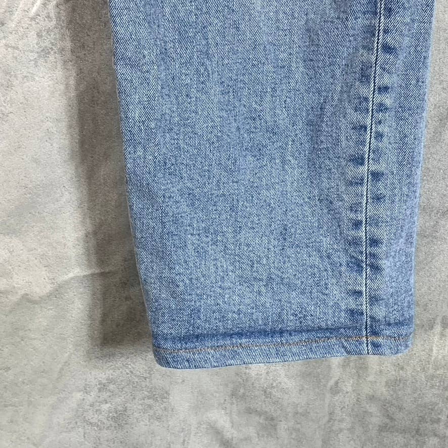 LANDS' END Men's Stone Wash Square Rigger Straight-Fit Jeans SZ 38