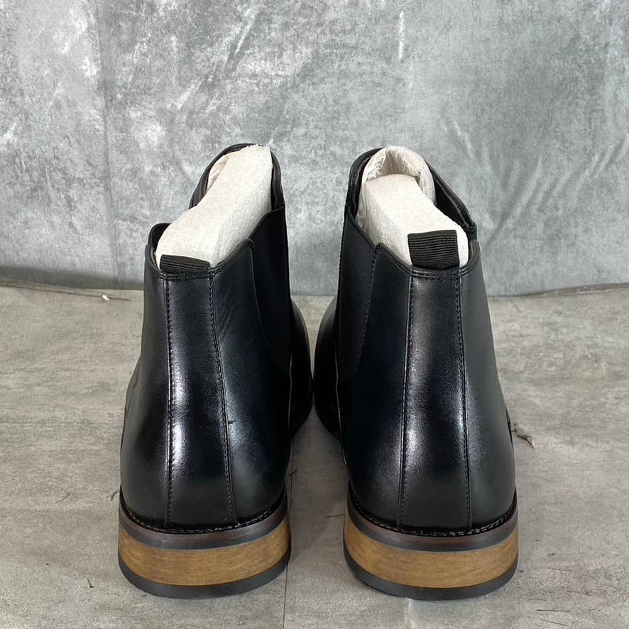 VANCE CO. Men's Wide Width Black Landon Pull-On Dress Boots SZ 12W