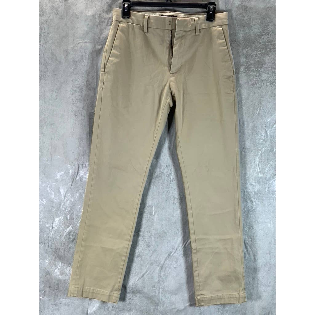 BANANA REPUBLIC Men's Khaki Straight-Fit Emerson Stretch Chino Pants SZ 28X30